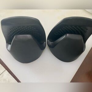 Farberware Silicone Oven Mitts Pot Holders Sets for Kitchen Small (Black)